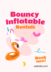 Bouncy Inflatables Flyer Image Preview