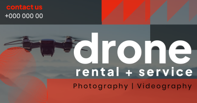 Geometric Drone Photography Facebook ad Image Preview