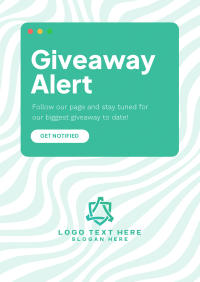 Giveaway Alert Poster Image Preview