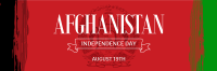 Afghanistan Independence Day Twitter header (cover) Image Preview