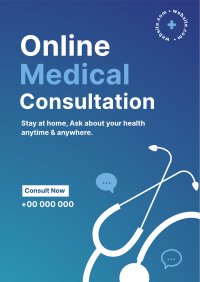 The Online Medic Flyer Design