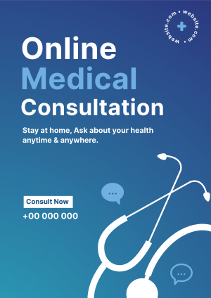 The Online Medic Flyer Image Preview