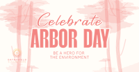 Celebrate Arbor Day Facebook Ad Design