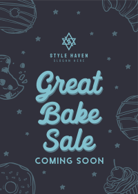 Great Bake Sale Poster Image Preview