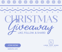 Christmas Giveaway Promo Facebook post Image Preview