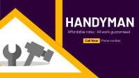 Expert Handyman Services Facebook event cover Image Preview