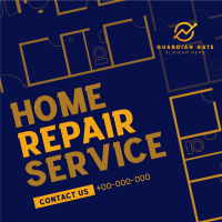 Home Repair Professional Instagram post Image Preview