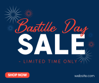Bastille Clearance Sale Facebook Post Design