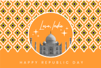 Love India Pinterest Cover Design