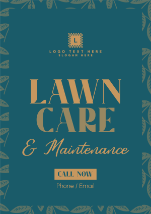 A Lawn Time Ago Flyer Image Preview