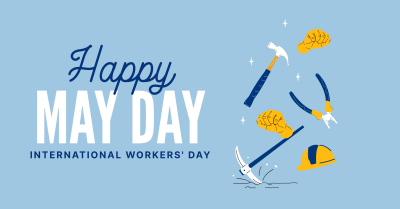 International Workers Day Facebook ad Image Preview