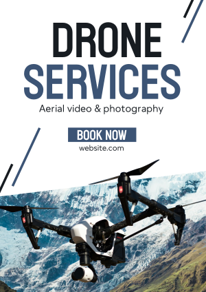 Professional Drone Service Flyer Image Preview