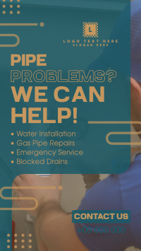 Plumbing Home Repair Instagram reel Image Preview