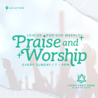 Praise & Worship Linkedin Post Image Preview