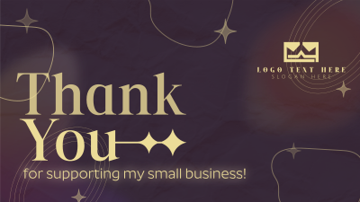 Minimal and Dainty Thank You Facebook event cover Image Preview