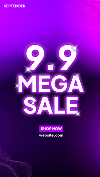 9.9 Mega Sale Facebook Story Image Preview