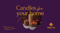 Aromatic Candles Facebook Event Cover Design