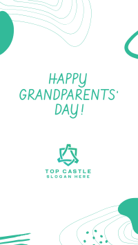 Happy Grandparents' Day Abstract Facebook story Image Preview