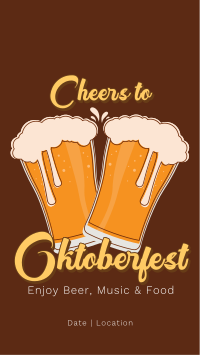 Oktoberfest Beer Night Facebook story Image Preview