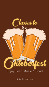 Oktoberfest Beer Night Facebook Story Image Preview