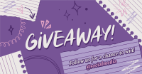 Generic Giveaway Scribbles Facebook Ad Preview