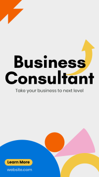General Business Consultant Instagram Reel Design