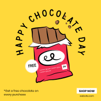 Chocolate Bite Instagram Post Design