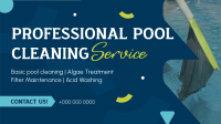 Professional Pool Cleaning Service Animation Image Preview