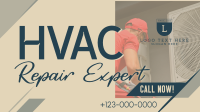 HVAC Repair Expert Animation Design