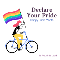 Declare Your Pride Linkedin Post Image Preview