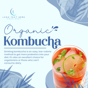 Probiotic Kombucha Instagram post Image Preview