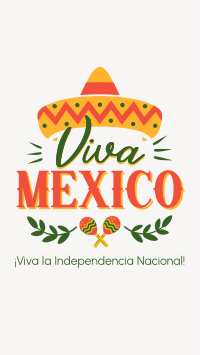 Mexico Independence Day Instagram story Image Preview