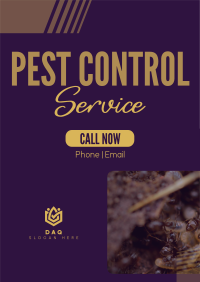 Professional Pest Control Flyer Design