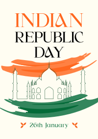Celebrate Indian Republic Day Poster Image Preview
