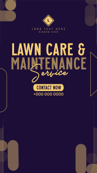 Lawn Care Services Instagram Story Design