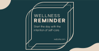 Wellness Self Reminder Facebook ad Image Preview