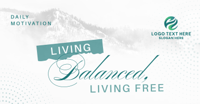 Living Balanced & Free Facebook ad Image Preview