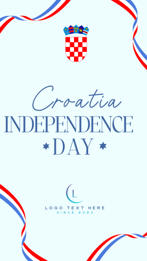 Croatia's Day To Be Free Instagram story Image Preview