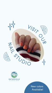 Visit Nail Studio Facebook story Image Preview