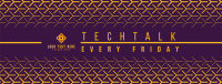 Tech Talk Friday Facebook cover Image Preview