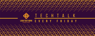 Tech Talk Friday Facebook cover Image Preview