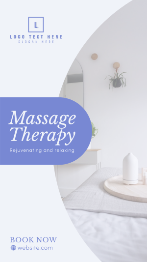 Rejuvenating Massage Facebook story Image Preview