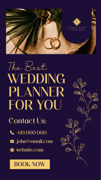 Boho Wedding Planner Instagram story Image Preview