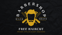 Haircut Promo Facebook event cover Image Preview