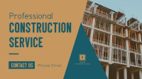 Construction Builders Facebook Event Cover Design