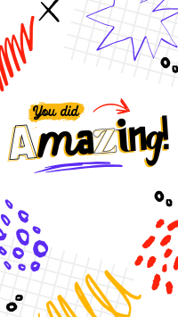 You did amazing! Facebook Story Image Preview