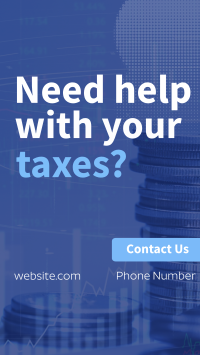 Need Tax Assistance? Instagram Story Design