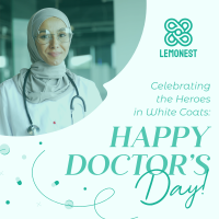 Celebrating Doctors Day Linkedin Post Image Preview