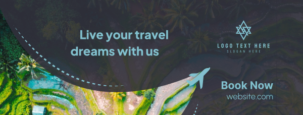 Your Travel Dreams Facebook Cover Design Image Preview