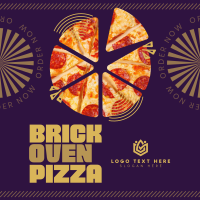 Simple Brick Oven Pizza Linkedin Post Image Preview